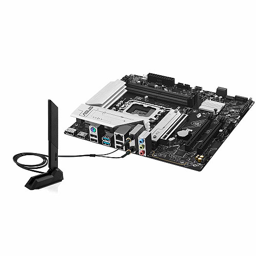 Материнcька плата ASUS PRIME B760M-A WIFI II s1700 B760 4xDDR5 M.2 HDMI DP Wi-Fi BT mATX