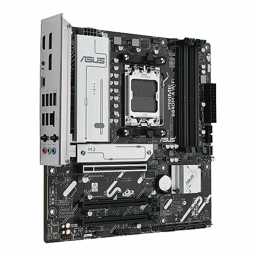 Материнская плата ASUS PRIME B840M-A WIFI sAM5 B840 4xDDR5 M.2 HDMI DP Wi-Fi BT mATX