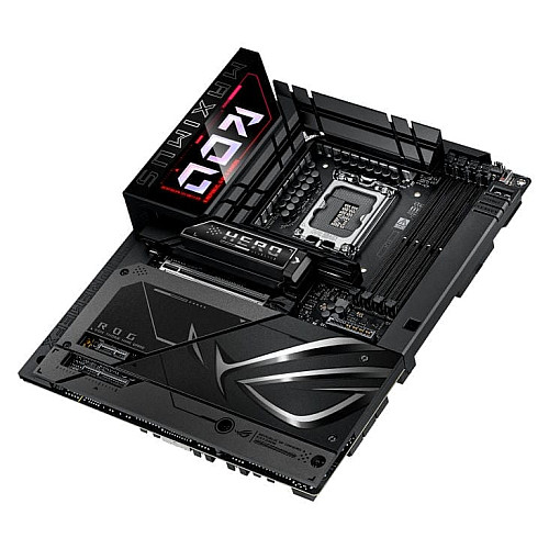 Материнская плата ASUS ROG MAXIMUS Z890 HERO BTF s1851 Z890 4xDDR5 M.2 Thunderbolt HDMI Wi-Fi BT ATX BTF скрытое подключение разъемов