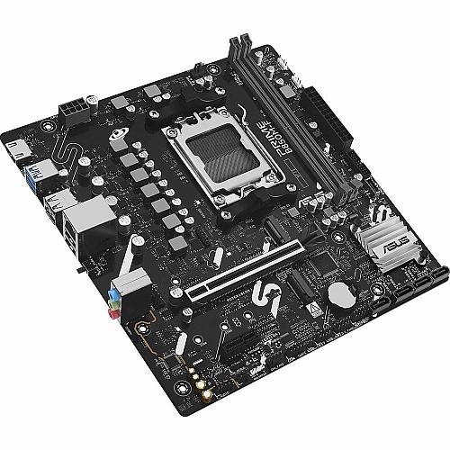 Материнская плата ASUS PRIME B850M-F sAM5 B850 2xDDR5 M.2 HDMI Wi-Fi BT mATX