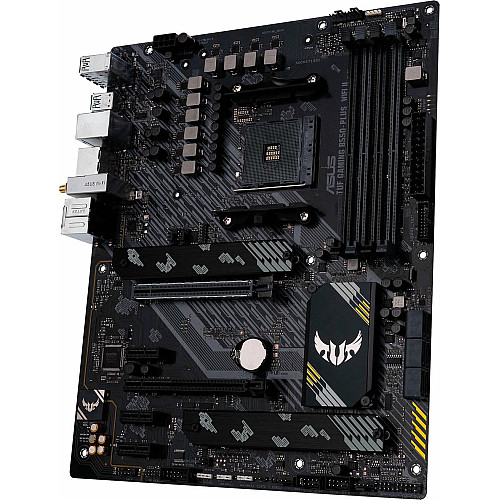 Материнская плата ASUS TUF GAMING B550-PLUS WIFI II sAM4 B550 4xDDR4 M.2 HDMI DP Wi-Fi BT ATX