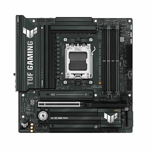 Материнская плата ASUS TUF GAMING B850M-PLUS WIFI7 sAM5 B850 4xDDR5 M.2 HDMI DP Wi-Fi BT mATX