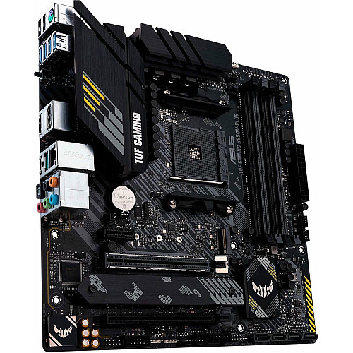 Материнская плата ASUS TUF GAMING B550M-PLUS sAM4 B550 4xDDR4 M.2 HDMI DP mATX