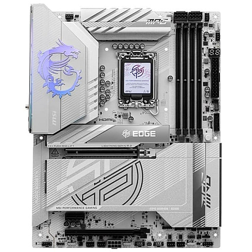 Материнская плата MSI MPG Z890 EDGE TI WIFI s1851 Z890 4xDDR5 M.2 HDMI Wi-Fi BT ATX