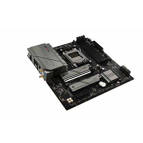 Материнcька плата SAPPHIRE PULSE B850M WIFI sAM5 B850 4xDDR5 M.2 HDMI DP Wi-Fi BT mATX