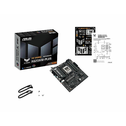 Материнская плата ASUS TUF GAMING A620AM-PLUS sAM5 A620 4xDDR5 HDMI DP mATX