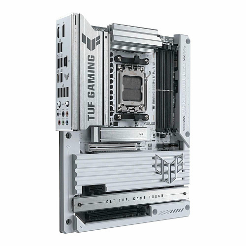 Материнская плата ASUS TUF GAMING B850-BTF WIFI W sAM5 B850 4xDDR5 M.2 HDMI DP Wi-Fi BT ATX BTF скрытое подключение разъемов