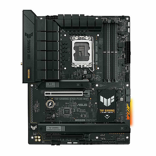 Материнская плата ASUS TUF GAMING B760-PLUS WIFI s1700 B760 4xDDR5 M.2 HDMI DP Wi-Fi BT ATX