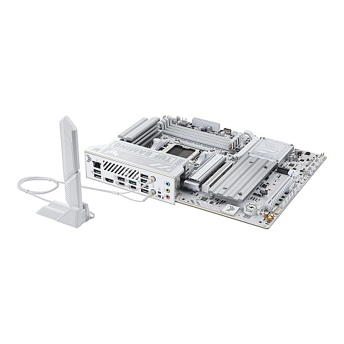 Материнcька плата ASUS TUF GAMING X870-PRO WIFI7 W NEO sAM5 X870 4xDDR5 M.2 HDMI USB Type-C Wi-Fi BT ATX білий