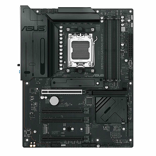 Материнская плата ASUS X870 MAX GAMING WIFI7 sAM5 X870 4xDDR5 M.2 HDMI USB Type-C Wi-Fi BT ATX