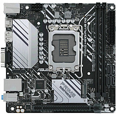 Материнcька плата ASUS PRIME H610I-PLUS D4-CSM s1700 H610 2xDDR4 M.2 HDMI D-Sub DP mITX