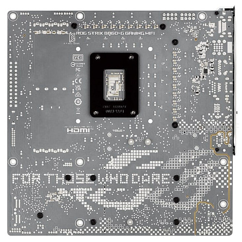 Материнская плата ASUS ROG STRIX B860-G GAMING WIFI s1851 B860 4xDDR5 M.2 DP HDMI USB Type-C Wi-Fi BT mATX белый