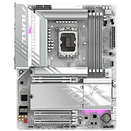 Материнская плата GIGABYTE Z89 AORUS ELITE WF7 ICE s1851 Z890 4xDDR5 M.2 HDMI DP Wi-Fi BT ATX белый