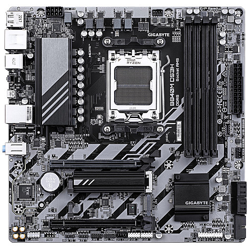 Материнська плата GIGABYTE B840M DS3H sAM5 B840 4xDDR5 M.2 HDMI DP mATX