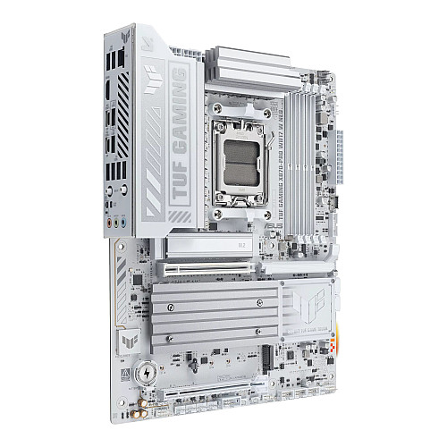 Материнcька плата ASUS TUF GAMING X870-PRO WIFI7 W NEO sAM5 X870 4xDDR5 M.2 HDMI USB Type-C Wi-Fi BT ATX білий