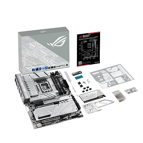 Материнская плата ASUS ROG MAXIMUS Z890 APEX s1851 Z890 2xDDR5 M.2 Thunderbolt DP Wi-Fi BT ATX белый