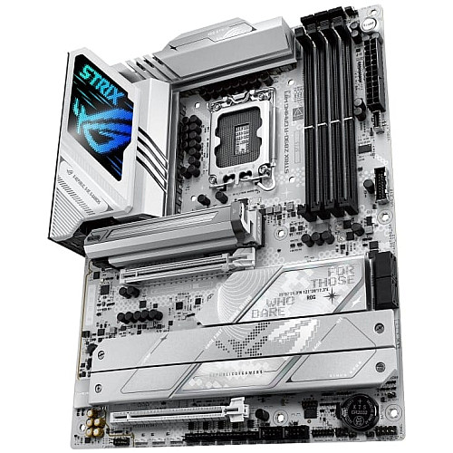 Материнская плата ASUS ROG STRIX Z890-A GAMING WIFI s1851 Z890 4xDDR5 M.2 DP HDMI Wi-Fi BT ATX белый