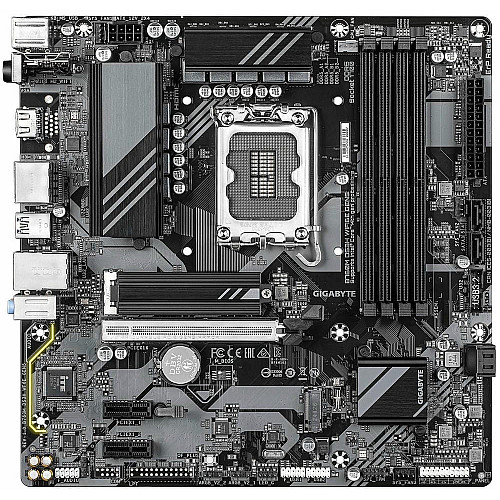 Материнская плата GIGABYTE B760M DS3H WF6E GEN5 s1700 B760 4xDDR5 M.2 Wi-Fi BT HDMI mATX