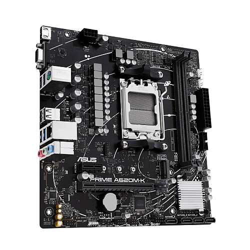 Материнcька плата ASUS PRIME A620M-K sAM5 A620 2xDDR5 HDMI D-Sub mATX