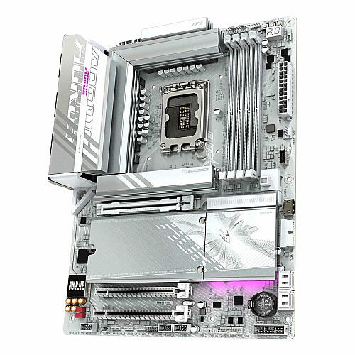 Материнская плата GIGABYTE Z89 AORUS ELITE WF7 ICE s1851 Z890 4xDDR5 M.2 HDMI DP Wi-Fi BT ATX белый