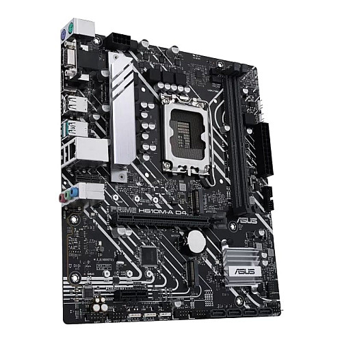 Материнская плата ASUS PRIME H610M-A D4-CSM s1700 H610 2xDDR4 M.2 HDMI D-Sub DP mATX