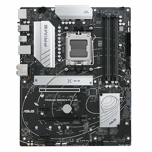 Материнская плата ASUS PRIME B650-PLUS sAM5 B650 4xDDR5 M.2 HDMI DP ATX