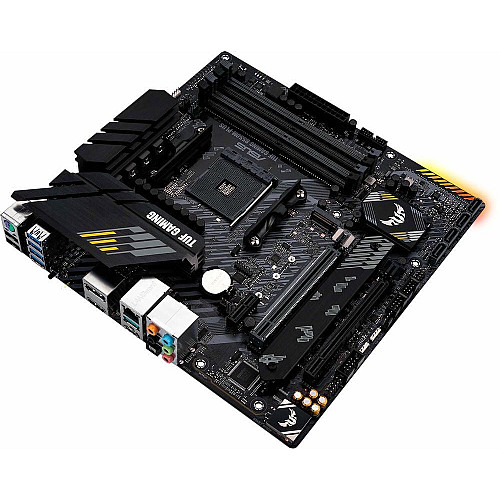 Материнская плата ASUS TUF GAMING B550M-PLUS sAM4 B550 4xDDR4 M.2 HDMI DP mATX