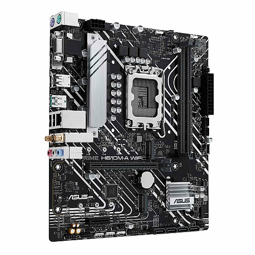 Материнская плата ASUS PRIME H610M-A WIFI s1700 H610 2xDDR5 M.2 HDMI D-Sub DP Wi-Fi BT mATX