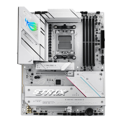 Материнcька плата ASUS ROG STRIX B850-A GAMING NEO sAM5 B850 4xDDR5 M.2 HDMI DP Wi-Fi BT ATX білий