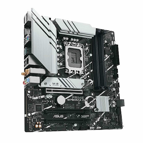 Материнская плата ASUS PRIME B760M-A WIFI s1700 B760 4xDDR5 M.2 HDMI DP Wi-Fi BT mATX