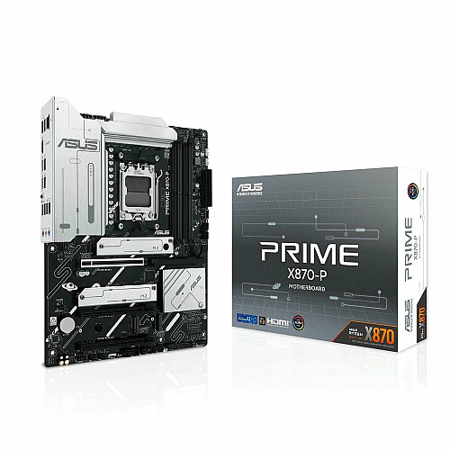Материнcька плата ASUS PRIME X870-P sAM5 X870 4xDDR5 M.2 HDMI ATX