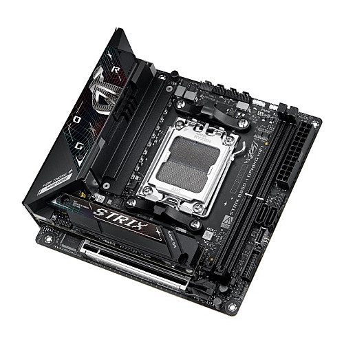 Материнcька плата ASUS ROG STRIX B850-I GAMING WIFI sAM5 B850 2xDDR5 M.2 HDMI USB Type-C Wi-Fi BT mITX