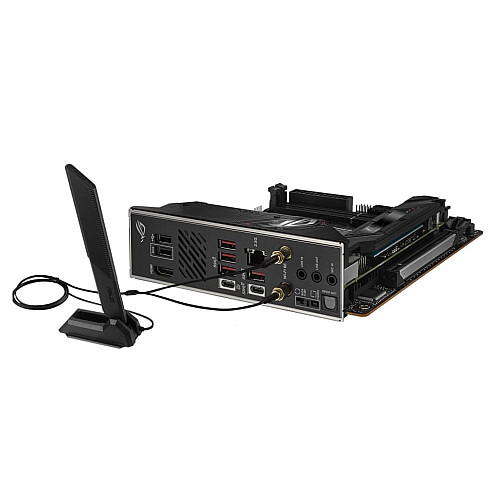 Материнская плата ASUS ROG STRIX B650E-I GAMING WIFI sAM5 B650 2xDDR5 M.2 HDMI Wi-Fi BT mITX
