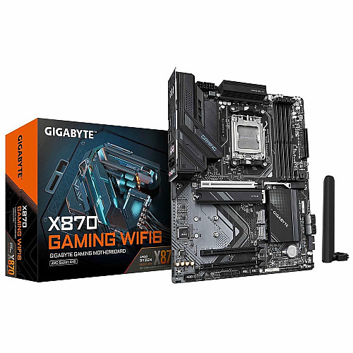 Материнская плата GIGABYTE X870 GAMING WF6 sAM5 X870 sAM5 X870 4xDDR5 M.2 HDMI D-Sub Wi-Fi BT ATX