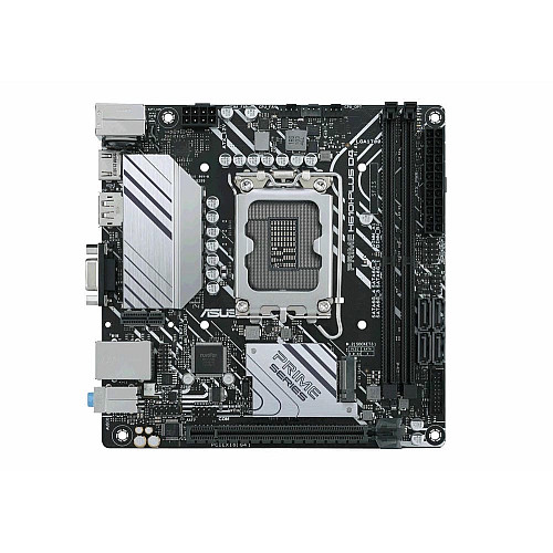 Материнcька плата ASUS PRIME H610I-PLUS D4-CSM s1700 H610 2xDDR4 M.2 HDMI D-Sub DP mITX