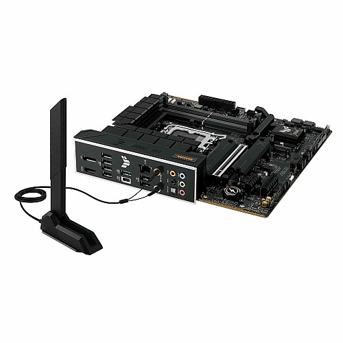 Материнская плата ASUS TUF GAMING B760M-PLUS WIFI II s1700 B760 4xDDR5 M.2 HDMI DP Wi-Fi BT mATX