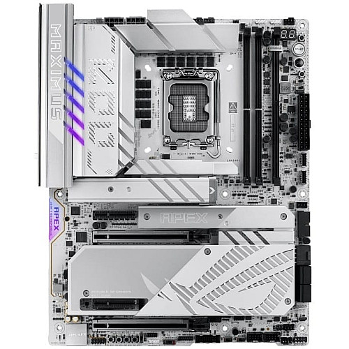 Материнская плата ASUS ROG MAXIMUS Z890 APEX s1851 Z890 2xDDR5 M.2 Thunderbolt DP Wi-Fi BT ATX белый