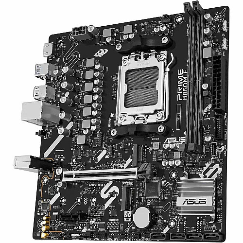 Материнская плата ASUS PRIME B850M-F sAM5 B850 2xDDR5 M.2 HDMI Wi-Fi BT mATX