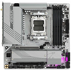 Материнська плата GIGABYTE B650M A ELITE AX ICE sAM5 B650 4xDDR5 M.2 HDMI DP Wi-Fi mATX