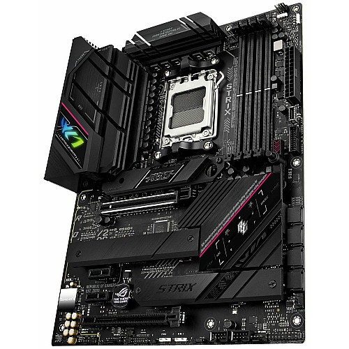 Материнская плата ASUS ROG STRIX B650E-F GAMING WIFI sAM5 B650 4xDDR5 M.2 HDMI DP Wi-Fi BT ATX