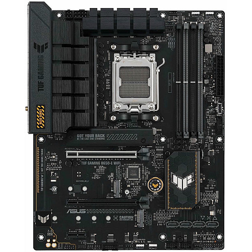 Материнская плата ASUS TUF GAMING B650-E WIFI sAM5 B650 4xDDR5 M.2 USB HDMI DP Wi-Fi BT ATX