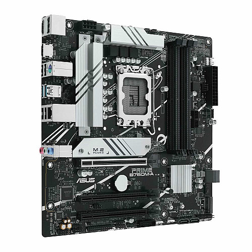 Материнская плата ASUS PRIME B760M-A-CSM s1700 B760 4xDDR5 M.2 HDMI DP mATX CSM
