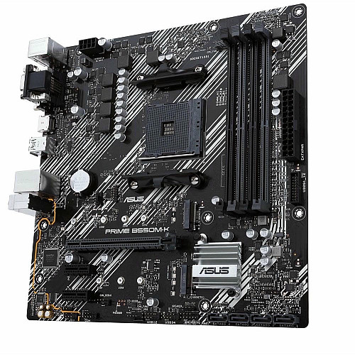 Материнcька плата ASUS PRIME B550M-K sAM4 B550 4xDDR4 M.2 HDMI DVI D-Sub mATX