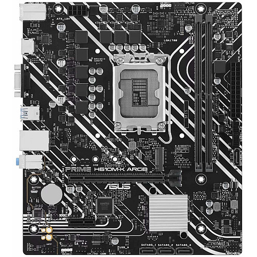 Материнская плата ASUS PRIME H610M-K ARGB s1700 H610 2xDDR5 M.2 HDMI D-Sub mATX ARGB