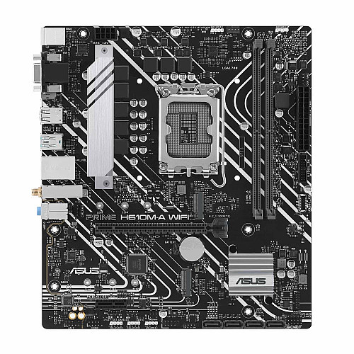 Материнская плата ASUS PRIME H610M-A WIFI s1700 H610 2xDDR5 M.2 HDMI D-Sub DP Wi-Fi BT mATX