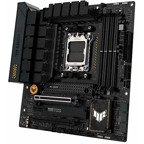 Материнская плата ASUS TUF GAMING B650M-PLUS WIFI sAM5 B650 4xDDR5 M.2 HDMI DP Wi-Fi BT mATX