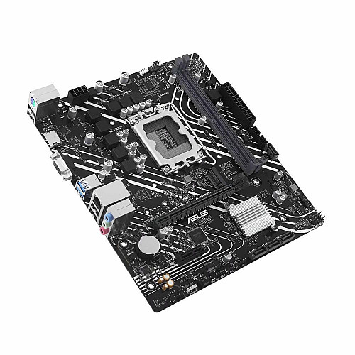 Материнская плата ASUS PRIME H610M-K ARGB s1700 H610 2xDDR5 M.2 HDMI D-Sub mATX ARGB