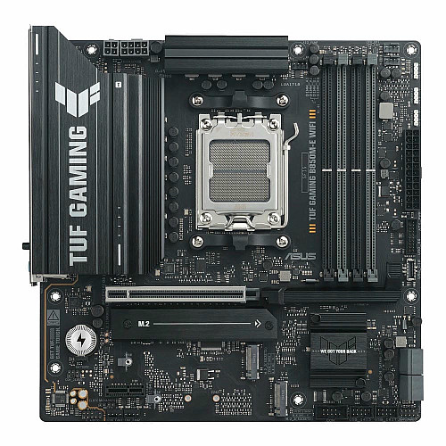 Материнская плата ASUS TUF GAMING B850M-E WIFI sAM5 B850 4xDDR5 M.2 HDMI DP Wi-Fi BT mATX