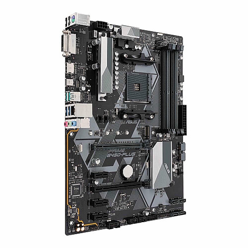 Материнcька плата ASUS PRIME B450-PLUS sAM4 B450 2xDDR4 HDMI DVI ATX