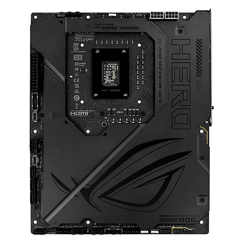 Материнская плата ASUS ROG MAXIMUS Z890 HERO BTF s1851 Z890 4xDDR5 M.2 Thunderbolt HDMI Wi-Fi BT ATX BTF скрытое подключение разъемов